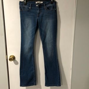 Levis womens bootcut jeans size 3 color blue